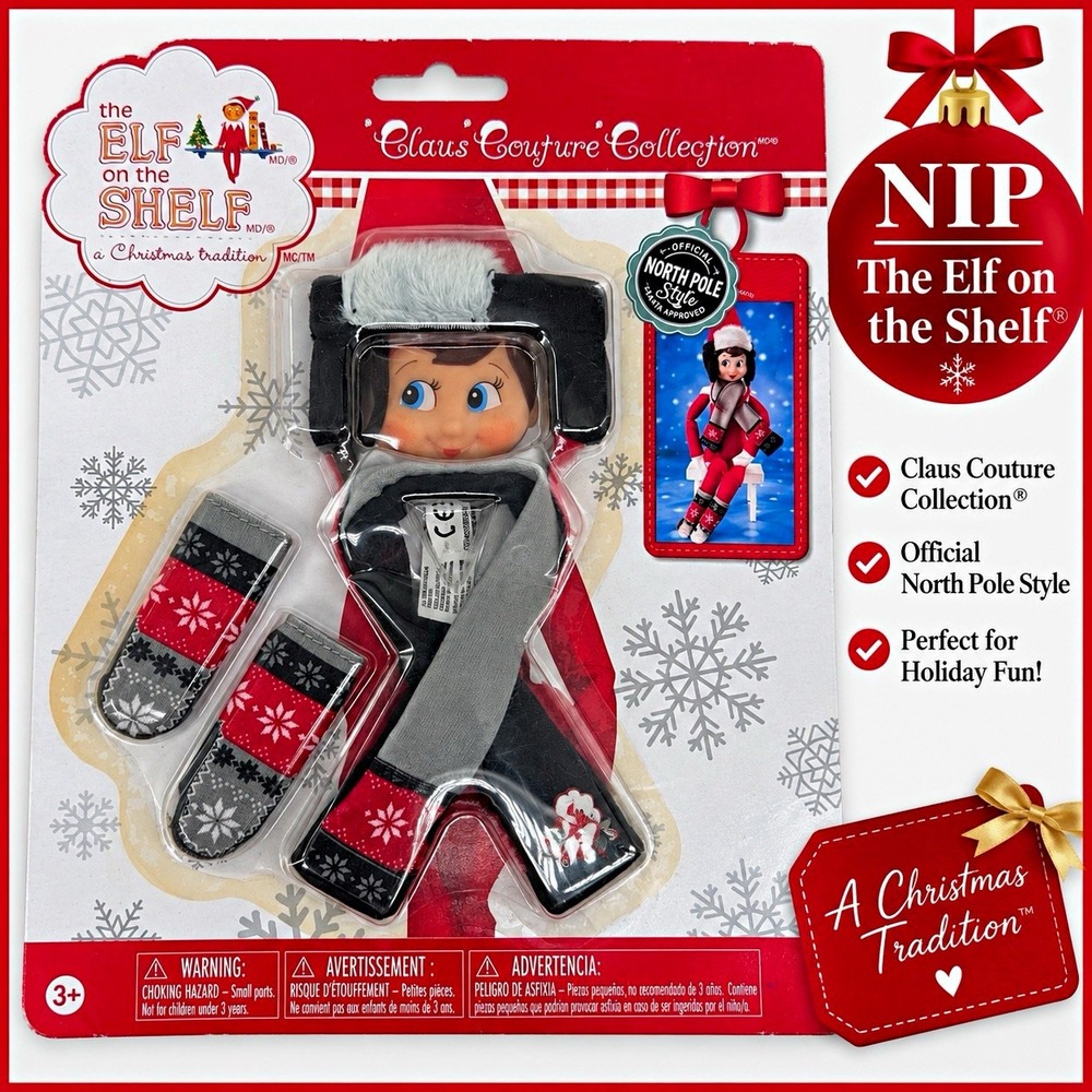 The Elf on the Shelf Claus Couture Wonderland Winter Set Set Outfit NIP Retired